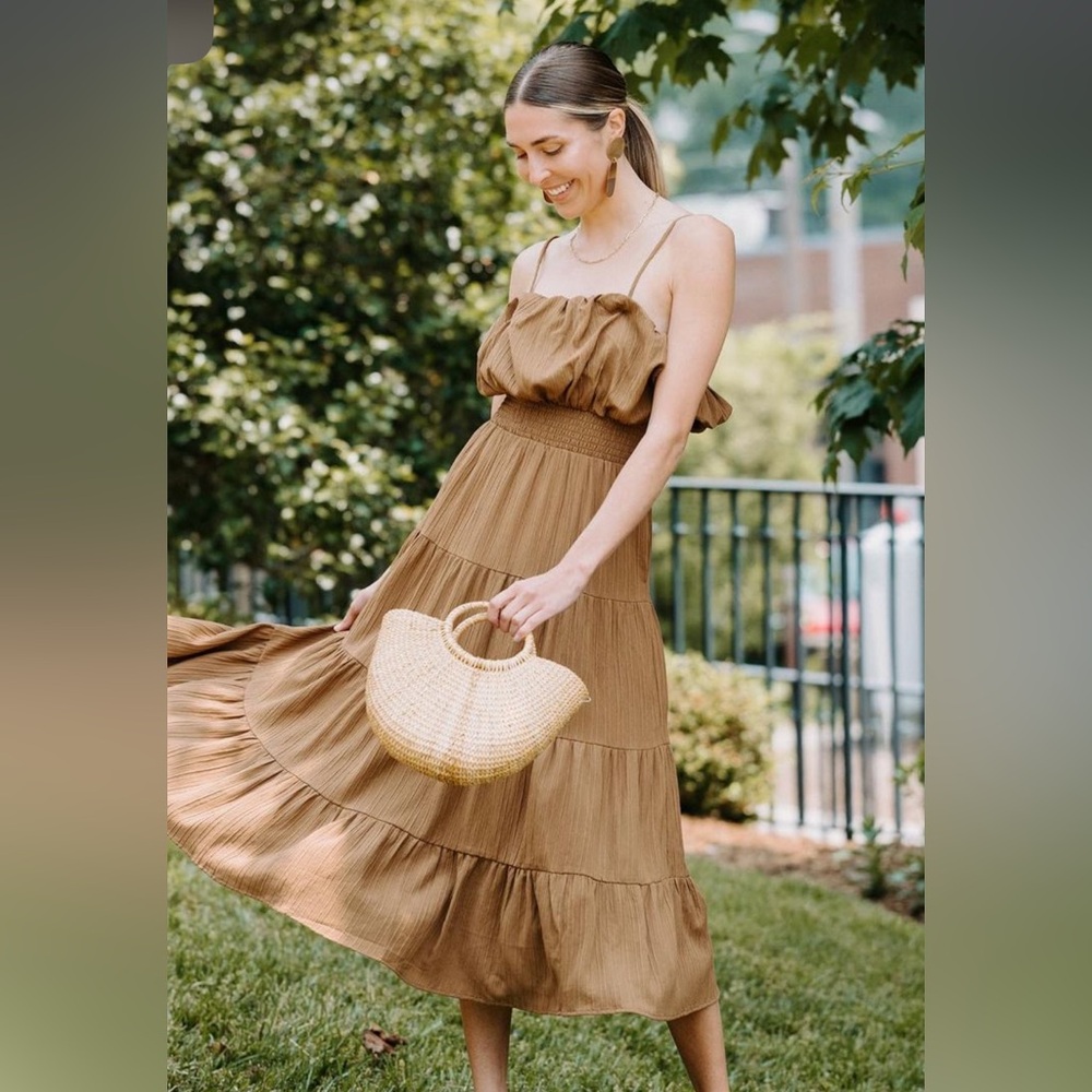 Anthropologie THML Cafe Life Dress Size Small NWT